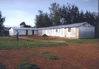 School buildings on new land